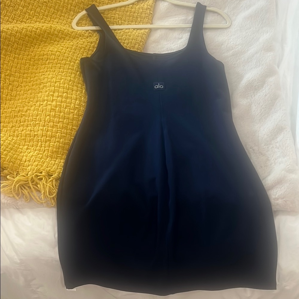ALO Yoga Navy Mini Dress